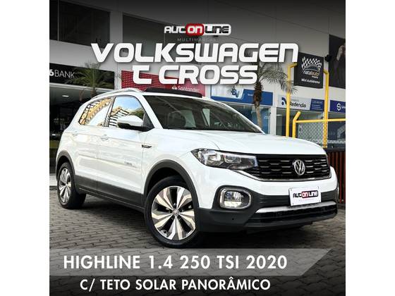 VOLKSWAGEN T-CROSS 1.4 250 TSI TOTAL FLEX HIGHLINE AUTOMÁTICO